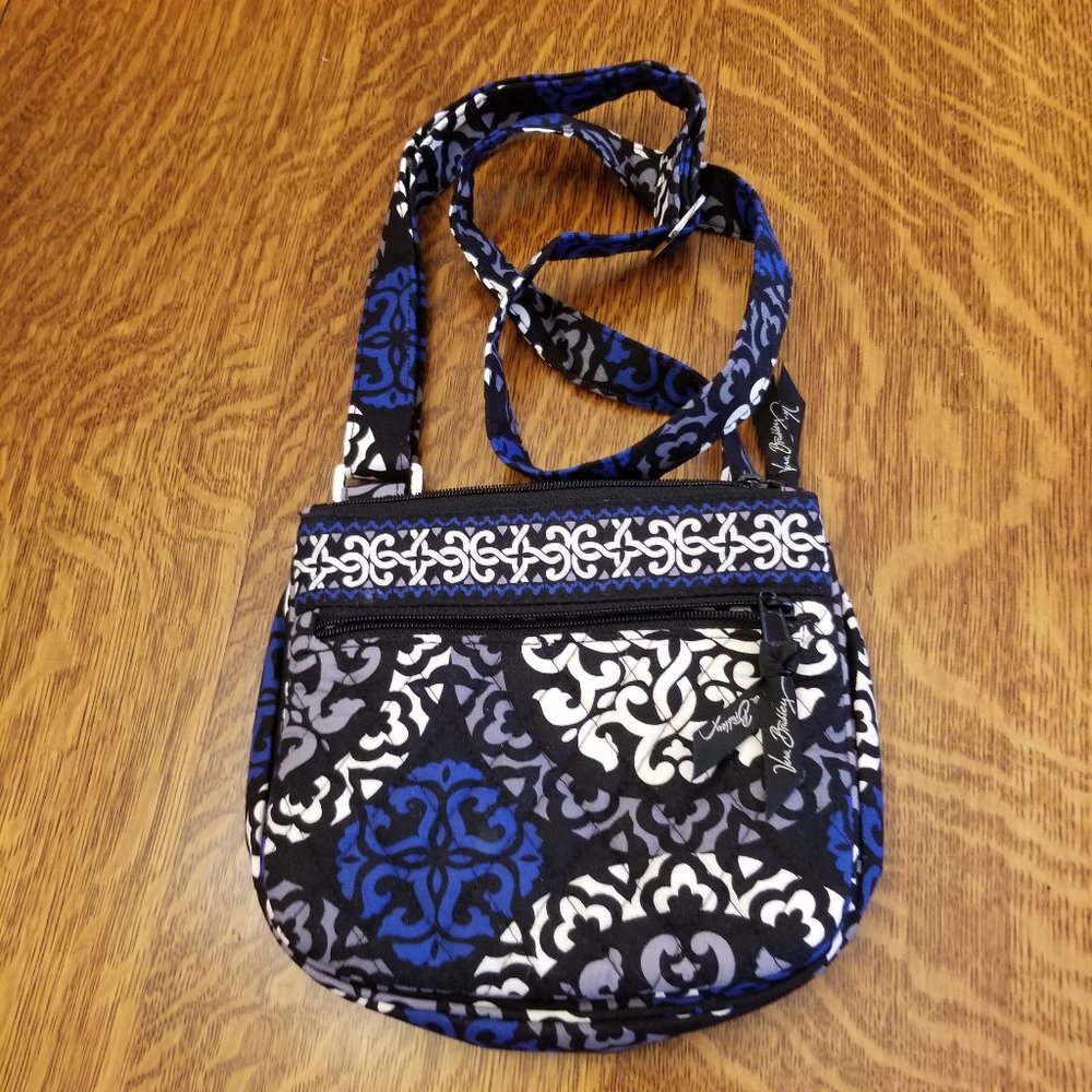 Vera Bradley Canterberry Cobalt Pattern Purse
